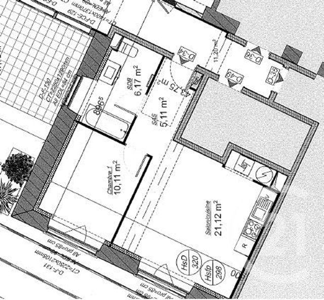 Appartement F2 &agrave; louer - 3 pi&egrave;ces - 42,50 m2 - Machecoul St Meme - 44 - PAYS-DE-LOIRE