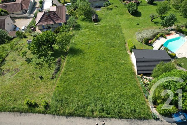 Terrain &agrave; vendre - 955 m2 - Vaux En Bugey - 01 - RHONE-ALPES