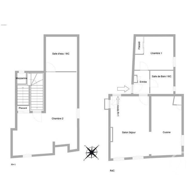 Appartement F3 à vendre - 3 pièces - 70,26 m2 - Grasse - 06 - PROVENCE-ALPES-COTE-D-AZUR