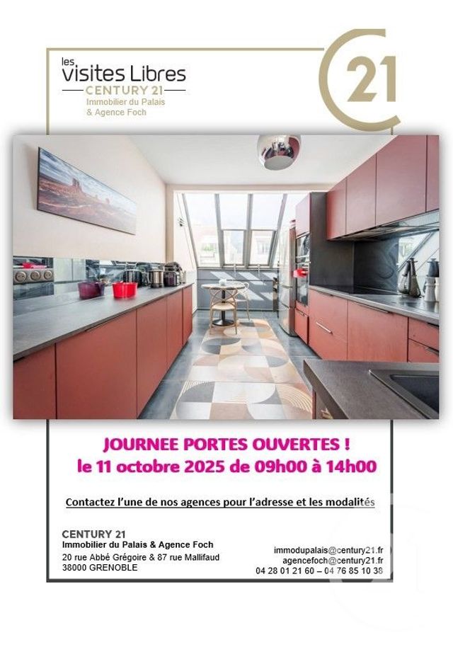 Appartement T6 à vendre - 6 pièces - 110,81 m2 - Eybens - 38 - RHONE-ALPES