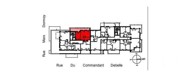 Appartement F2 à vendre - 2 pièces - 47,37 m2 - Grenoble - 38 - RHONE-ALPES