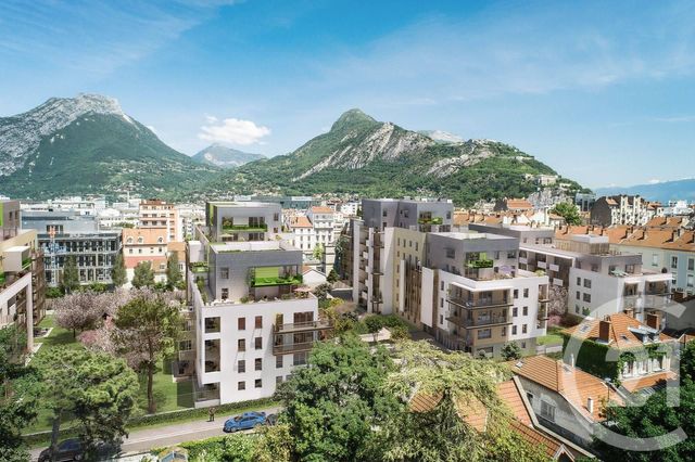 Appartement T2 à vendre - 2 pièces - 45,32 m2 - Grenoble - 38 - RHONE-ALPES