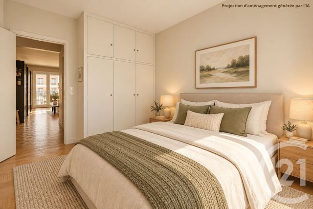 Appartement F2 &agrave; vendre - 2 pi&egrave;ces - 54,23 m2 - Montrouge - 92 - ILE-DE-FRANCE