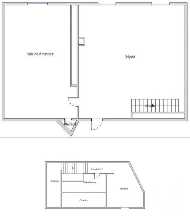 Appartement F2 &agrave; vendre - 2 pi&egrave;ces - 58,73 m2 - Montrouge - 92 - ILE-DE-FRANCE
