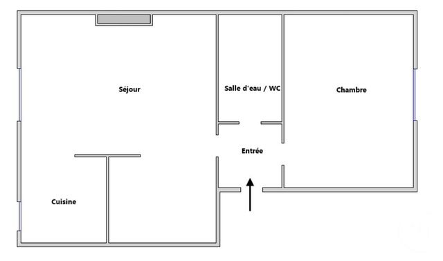 Appartement F2 &agrave; vendre - 2 pi&egrave;ces - 36,25 m2 - Montrouge - 92 - ILE-DE-FRANCE
