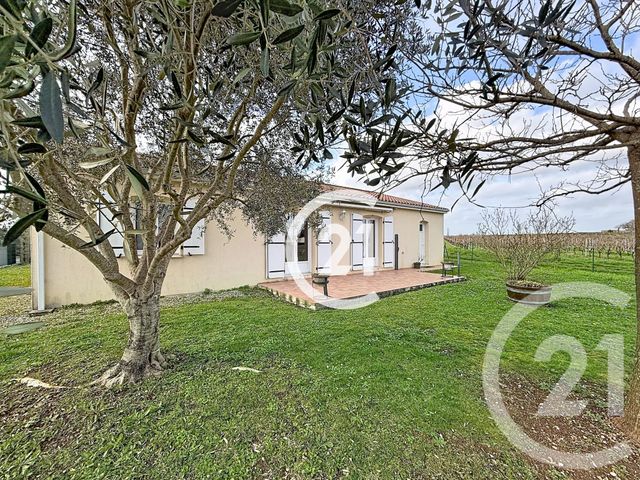 Maison &agrave; vendre - 4 pi&egrave;ces - 80 m2 - Louzac St Andre - 16 - POITOU-CHARENTES