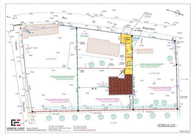 Terrain &agrave; vendre - 745 m2 - Commequiers - 85 - PAYS-DE-LOIRE