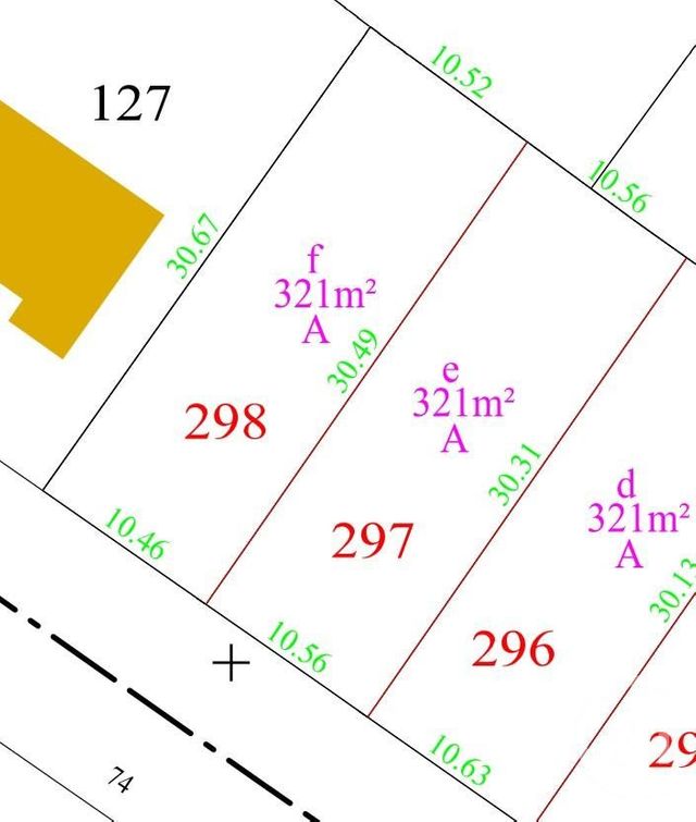 Terrain à vendre - 321 m2 - St Hilaire De Riez - 85 - PAYS-DE-LOIRE