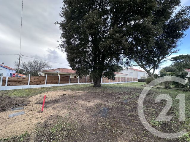 Terrain &agrave; vendre - 476 m2 - St Hilaire De Riez - 85 - PAYS-DE-LOIRE