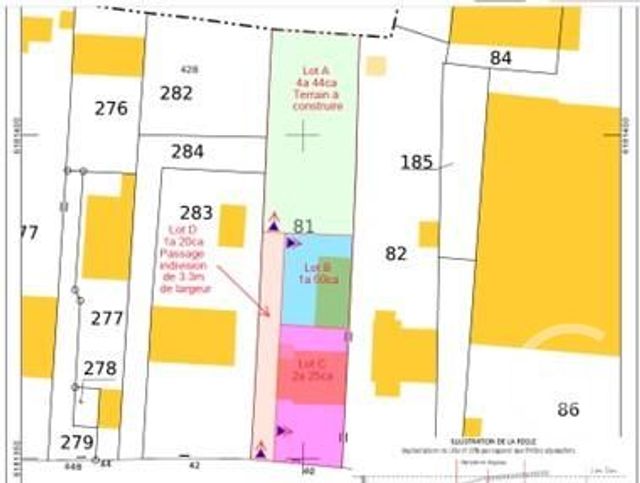 Terrain à vendre - 476 m2 - St Hilaire De Riez - 85 - PAYS-DE-LOIRE