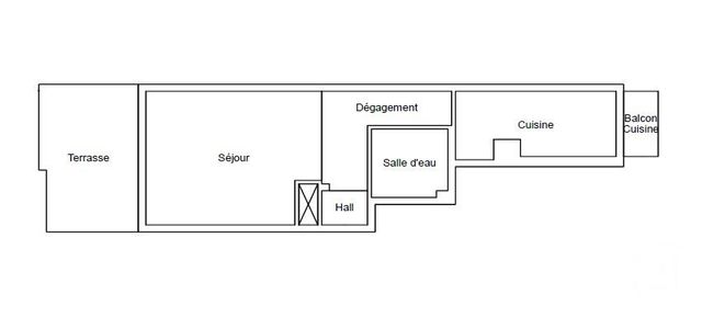 Appartement F1 &agrave; vendre - 1 pi&egrave;ce - 35,23 m2 - Cannes - 06 - PROVENCE-ALPES-COTE-D-AZUR