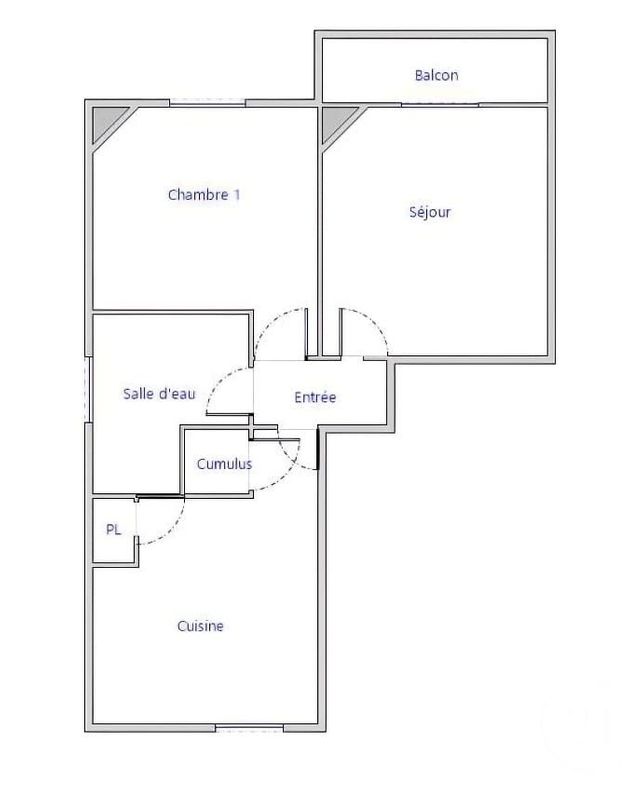 Appartement 2/3pp &agrave; vendre - 2 pi&egrave;ces - 45,68 m2 - Cannes - 06 - PROVENCE-ALPES-COTE-D-AZUR