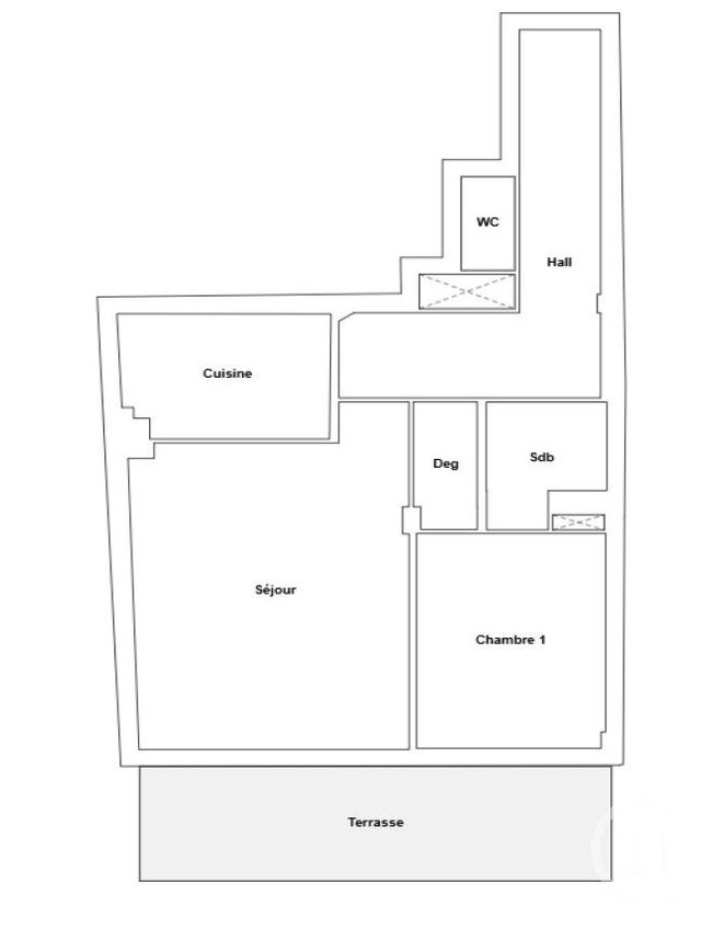 Appartement F2 &agrave; vendre - 2 pi&egrave;ces - 64,84 m2 - Cannes - 06 - PROVENCE-ALPES-COTE-D-AZUR