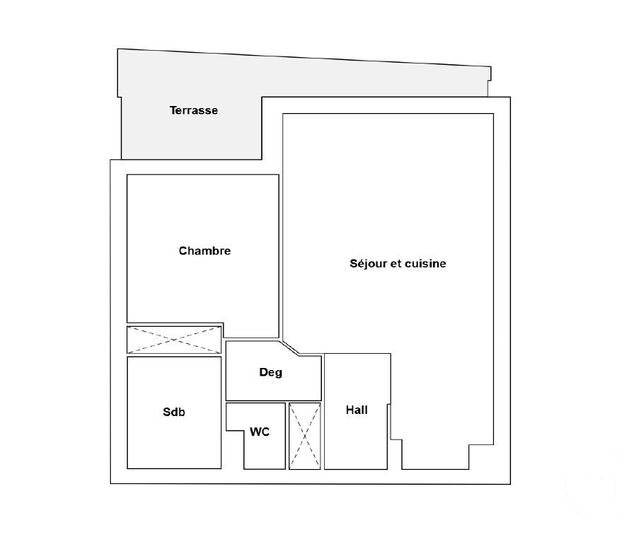 Appartement F2 &agrave; vendre - 2 pi&egrave;ces - 42,30 m2 - Cannes - 06 - PROVENCE-ALPES-COTE-D-AZUR