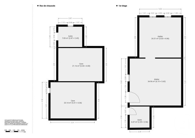 Maison à vendre - 3 pièces - 506 m2 - Vacheresse - 74 - RHONE-ALPES