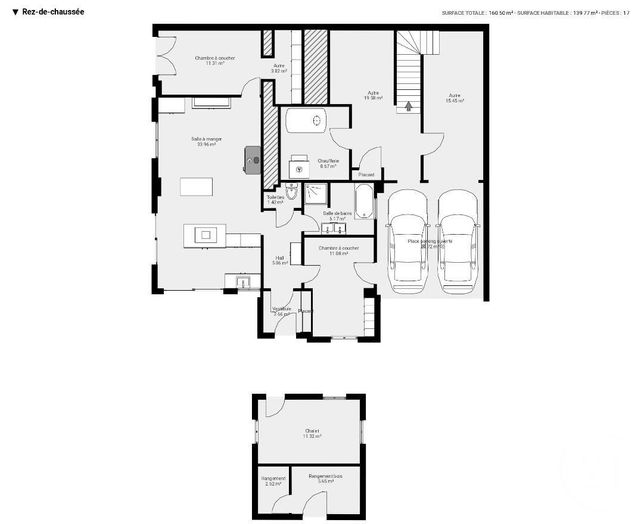 Maison &agrave; vendre - 6 pi&egrave;ces - 75,48 m2 - St Paul En Chablais - 74 - RHONE-ALPES