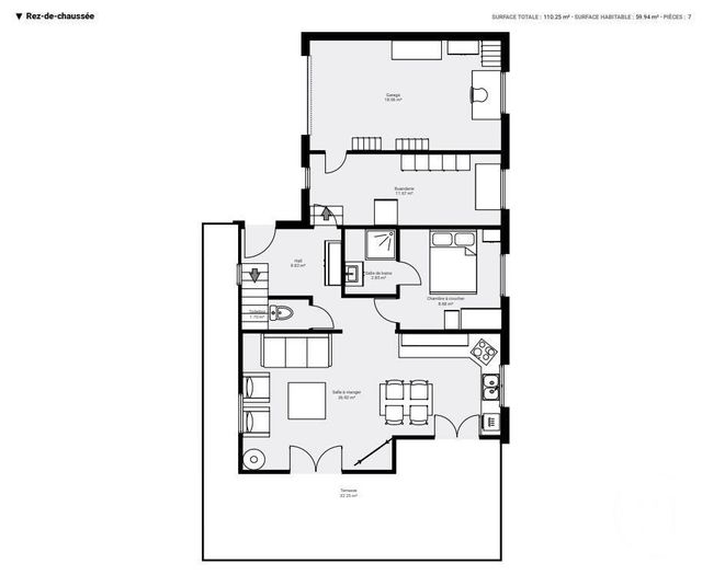 Maison à vendre - 5 pièces - 111,14 m2 - Bernex - 74 - RHONE-ALPES