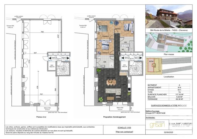 appartement - CHEVENOZ - 74