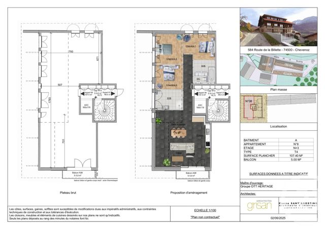 appartement - CHEVENOZ - 74