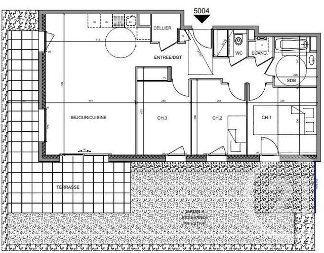 Appartement F4 à vendre - 4 pièces - 81,82 m2 - Evian Les Bains - 74 - RHONE-ALPES