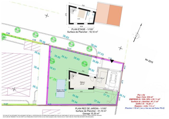 Terrain &agrave; vendre - 250 m2 - Bandol - 83 - PROVENCE-ALPES-COTE-D-AZUR
