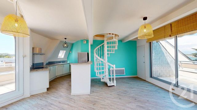 Appartement Duplex &agrave; louer - 3 pi&egrave;ces - 64,25 m2 - Le Croisic - 44 - PAYS-DE-LOIRE