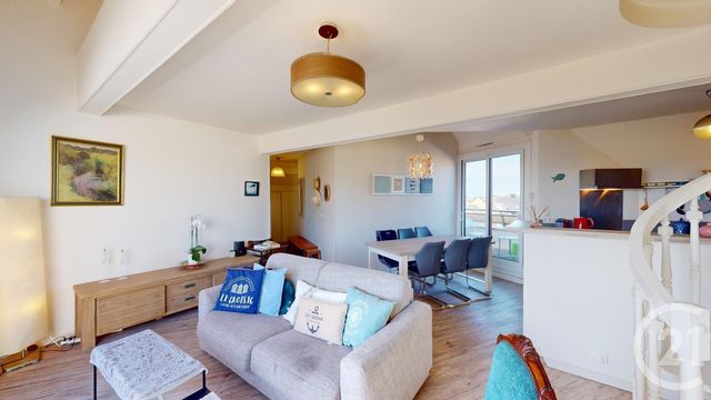 Appartement Duplex &agrave; vendre - 3 pi&egrave;ces - 64,25 m2 - Le Croisic - 44 - PAYS-DE-LOIRE