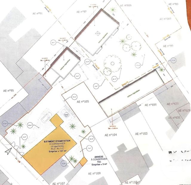 Terrain &agrave; vendre - 1295 m2 - Annet Sur Marne - 77 - ILE-DE-FRANCE