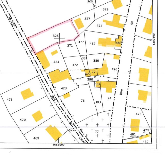 terrain - LE PLESSIS AUX BOIS - 77