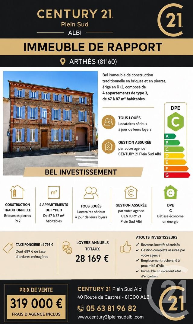 immeuble - ST JUERY - 81