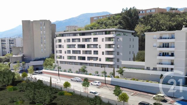 Appartement T3 à vendre - 3 pièces - 61,30 m2 - Bastia - 202 - CORSE