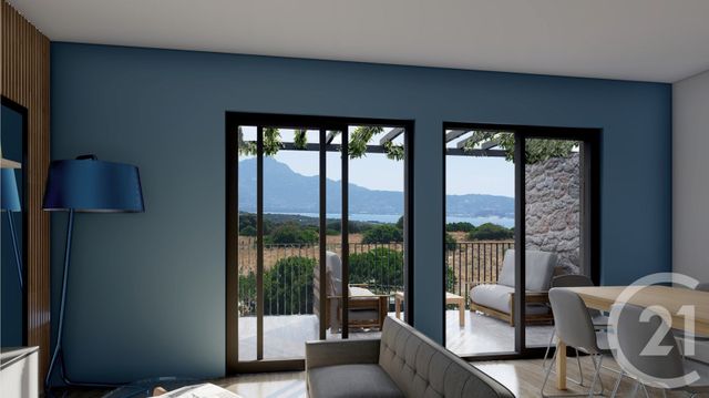 Appartement F2 à vendre - 2 pièces - 42,40 m2 - Lumio - 202 - CORSE