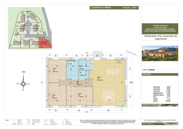 Maison &agrave; vendre - 4 pi&egrave;ces - 85 m2 - Lucciana - 202 - CORSE