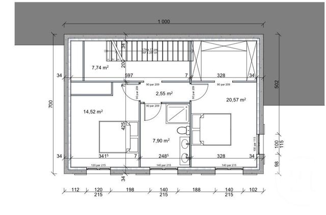 Terrain &agrave; vendre - 890 m2 - Oletta - 202 - CORSE