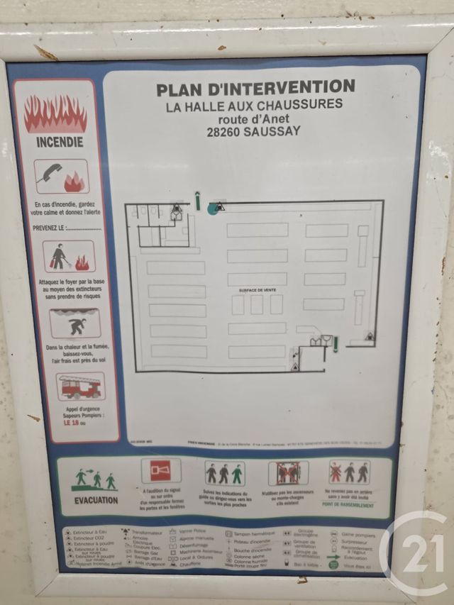Local commercial à louer - 408.0 m2 - 28 - Eure-et-Loir