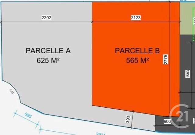 Terrain &agrave; vendre - 565 m2 - Croth - 27 - HAUTE-NORMANDIE
