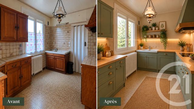 Maison &agrave; vendre - 6 pi&egrave;ces - 97 m2 - Le Plessis Brion - 60 - PICARDIE
