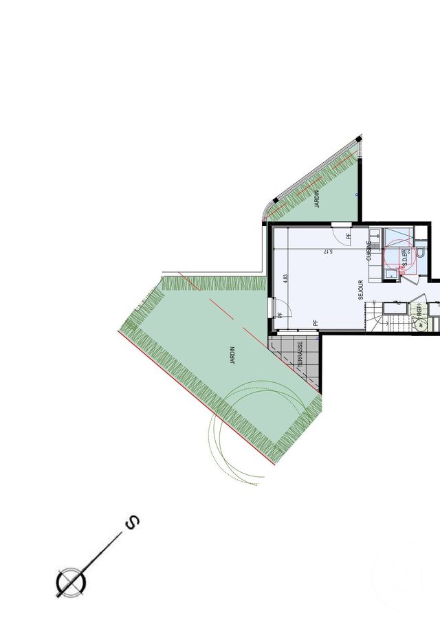 Maison &agrave; vendre - 3 pi&egrave;ces - 72,02 m2 - St Raphael - 83 - PROVENCE-ALPES-COTE-D-AZUR