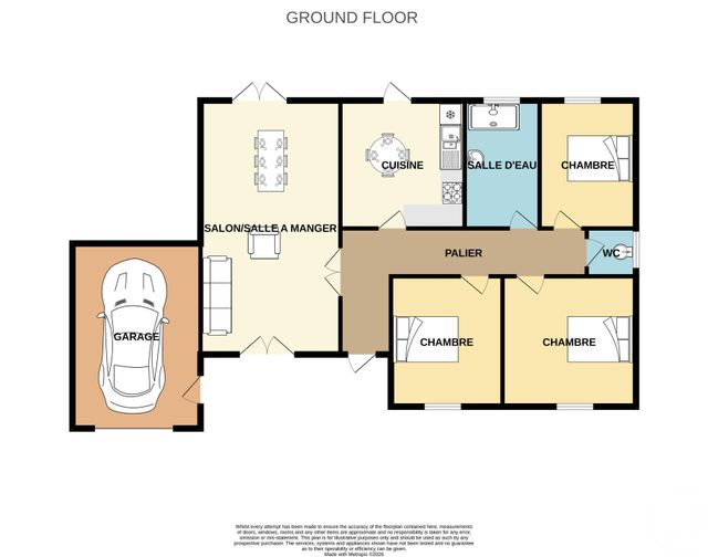 Maison &agrave; vendre - 4 pi&egrave;ces - 88 m2 - Bram - 11 - LANGUEDOC-ROUSSILLON