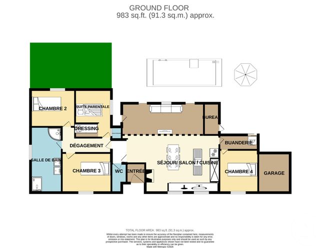 Maison &agrave; vendre - 5 pi&egrave;ces - 150,70 m2 - Rouffiac D Aude - 11 - LANGUEDOC-ROUSSILLON