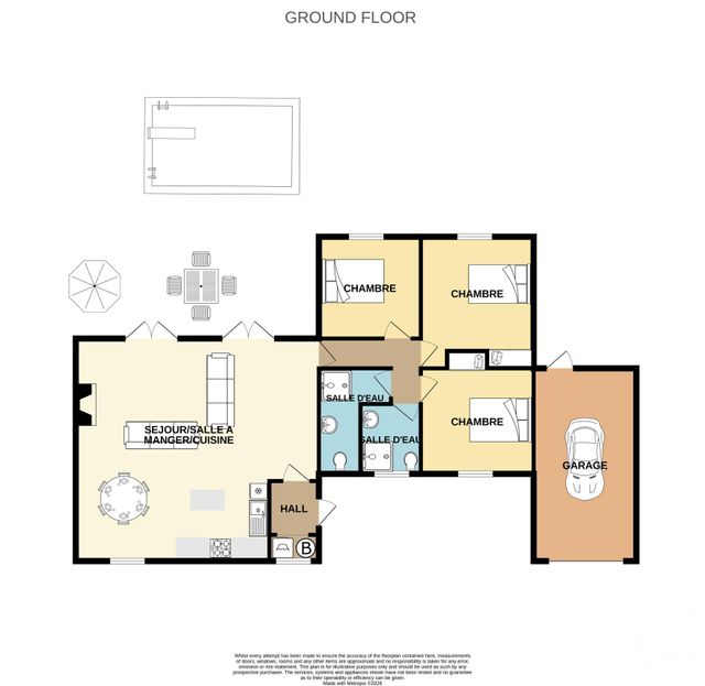 Maison &agrave; vendre - 4 pi&egrave;ces - 92 m2 - Cailhau - 11 - LANGUEDOC-ROUSSILLON