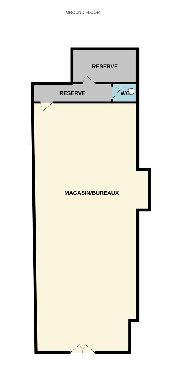 Appartement Local &agrave; vendre - 1 pi&egrave;ce - 135 m2 - Limoux - 11 - LANGUEDOC-ROUSSILLON
