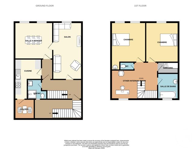 Appartement T4 &agrave; vendre - 4 pi&egrave;ces - 104 m2 - Limoux - 11 - LANGUEDOC-ROUSSILLON