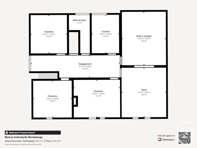 Maison &agrave; vendre - 5 pi&egrave;ces - 112 m2 - Mondelange - 57 - LORRAINE