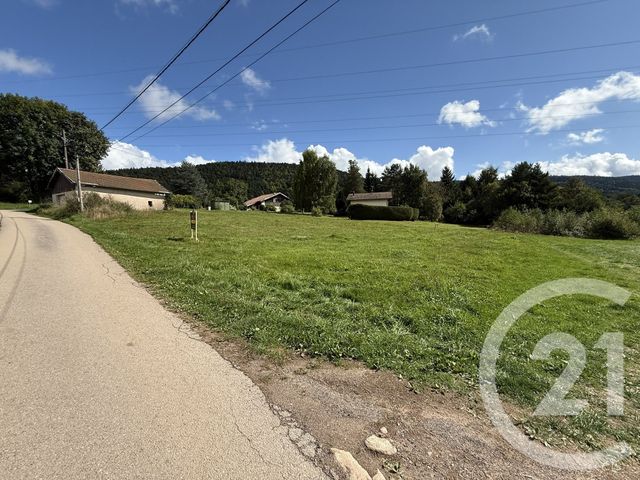 Terrain &agrave; vendre - 1088 m2 - Gerbepal - 88 - LORRAINE