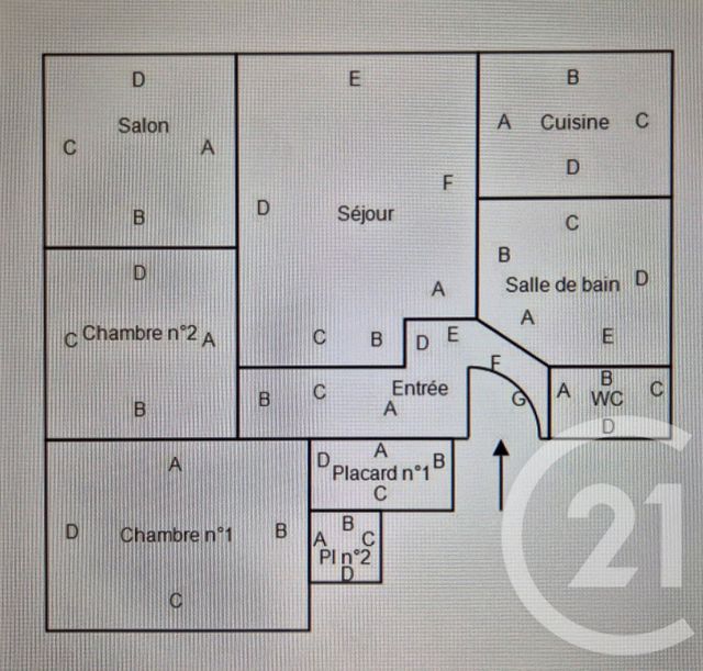 Appartement &agrave; vendre - 4 pi&egrave;ces - 66,40 m2 - Salon De Provence - 13 - PROVENCE-ALPES-COTE-D-AZUR