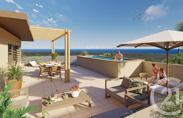 Appartement F4 à vendre - 4 pièces - 109,37 m2 - Sari Solenzara - 201 - CORSE