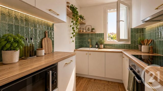 Appartement F3 &agrave; vendre - 3 pi&egrave;ces - 54,25 m2 - La Courneuve - 93 - ILE-DE-FRANCE