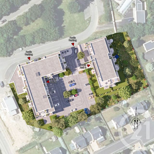 Appartement F3 à vendre - 2 pièces - 42 m2 - Paimpol - 22 - BRETAGNE