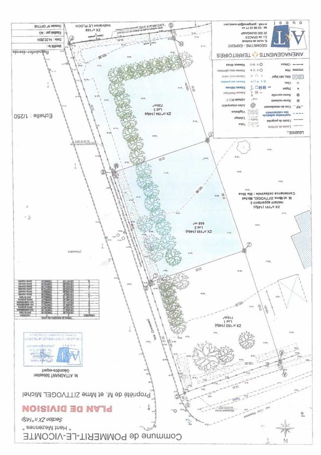 Terrain &agrave; vendre - 730 m2 - Pommerit Le Vicomte - 22 - BRETAGNE